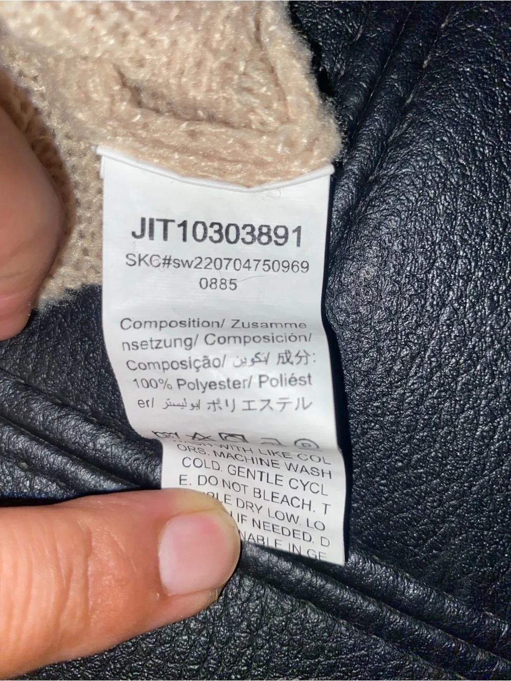 SHEIN Beige Ribbed Bolero Shrug Sweater